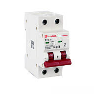 Автоматичний вимикач ElectroHouse 2 полюси 20А 4,5 kA 230-400V IP20