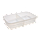 Контейнер Fresh Box 2 відсіки 0,5 л + 0,5 л прозорий, фото 4