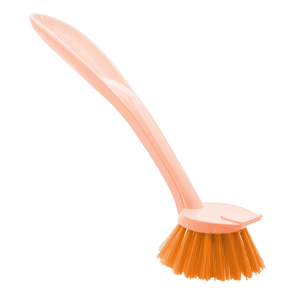 Щітка для ванної (звушник) жовтогаряча