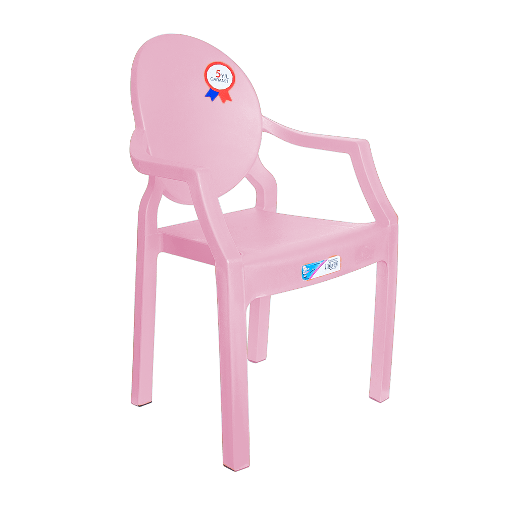 Крісло дитяче Irak Plastik Afacan рожеве