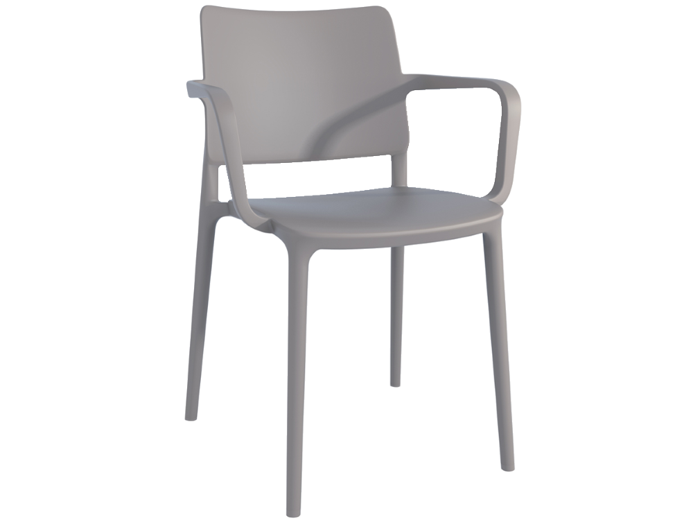 Крісло Papatya Joy-K сіро-коричневий