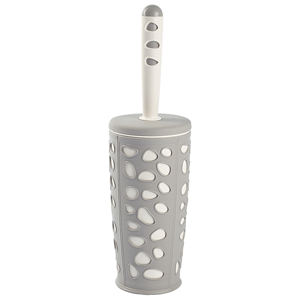 Йоржик для унітаза Planet Stone сіро-кремовий