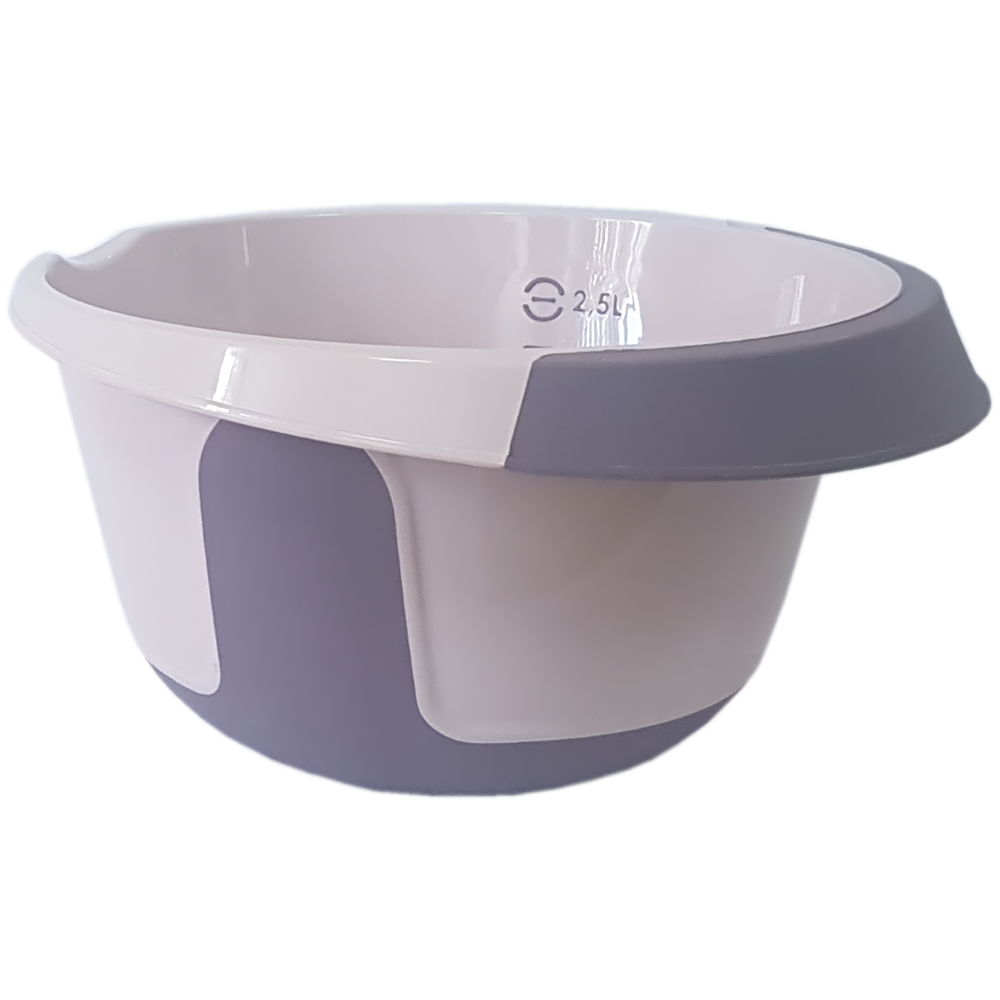 Ємність для міксера 2,5 л кремово-коричнева