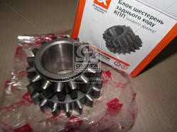 Блок шестерень зад. ходу 66,3307 (пр-во ДК/Rider), 66-11-1701082