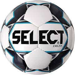 М'яч футбольний SELECT Delta IMS (015) біл/сір розмір 5 (0855846009)