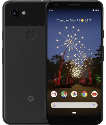 Смартфон Google Pixel 3a XL 4/64 GB Just Black, 1sim, Snapdragon 670, екран 6" OLED, 12.2/8 Мп, NFC, 4G (LTE)