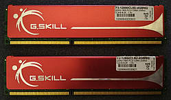 4GB 2x2GB DDR3 1600MHz G.Skill PC3 12800U CL9 RAM Оперативна пам'ять