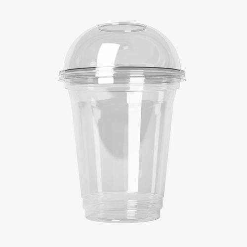 Купить Пластиковый одноразовый стакан с купольной крышкой Турция 300мл ...