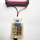 ZB2L3 V3 Тестер, вимірювач ємності, струму, часу акумуляторів 1V-15V 3A, фото 4
