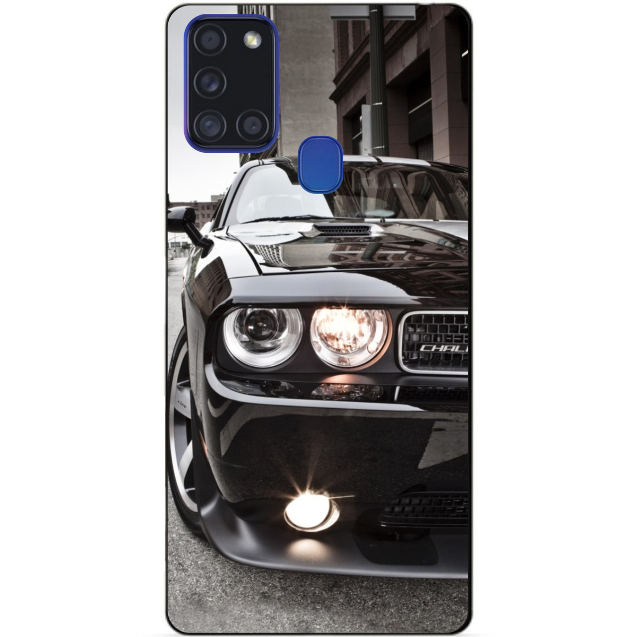 Силіконовий бампер чохол для Samsung A21s з малюнком Dodge
