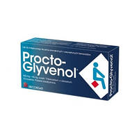PROCTO-GLYVENOL - при геморроидальных узлов, 10 суппозит.