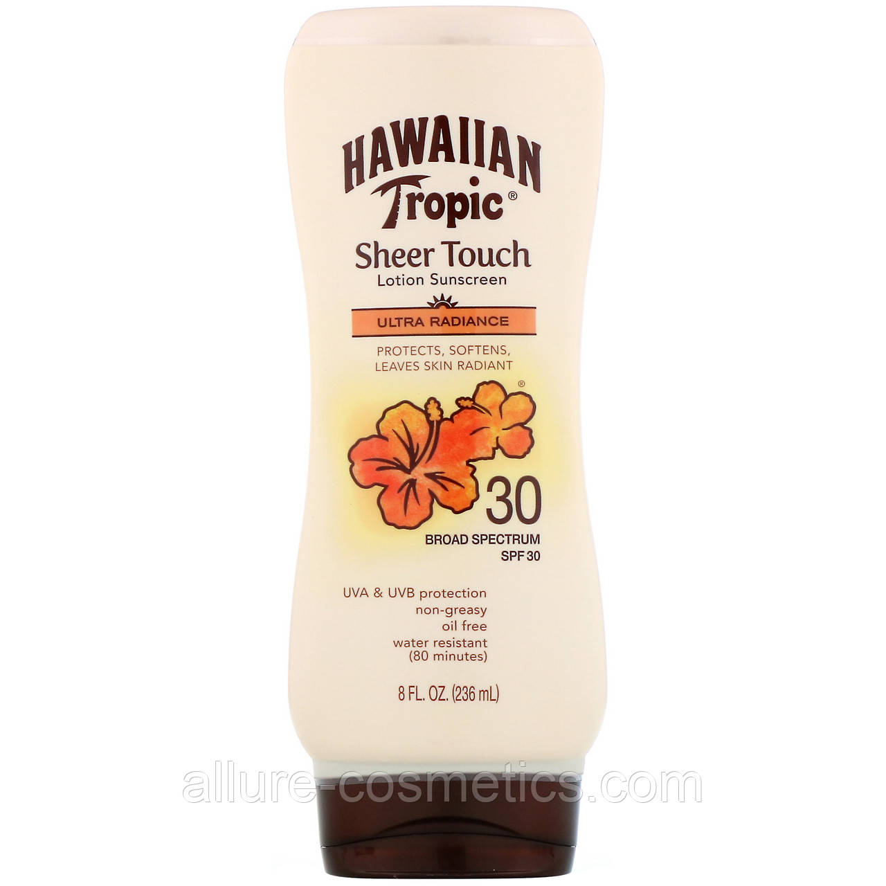 Сонцезахисний зволожуючий лосьйон Hawaiian tropic Sheer Touch Ultra Radiance SPF 30