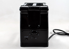 Тостер на 2 відділення Domotec MS-3232 650W Black/Steel, фото 3