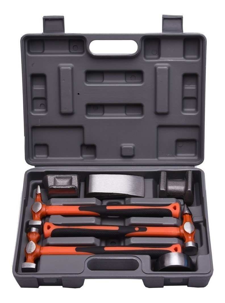 Набір рихтувальних молотків професійних з правками 7 пр. Harden Tools 590527