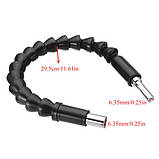 Гнучкий подовжувач для викрутки, шурупокрута, дриля Snake Bit, фото 4