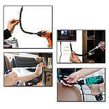 Гнучкий подовжувач для викрутки, шурупокрута, дриля Snake Bit, фото 6