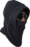 Балаклава зимова флісова, лижна маска, шолом гірськолижний, підшоломник, фото 2