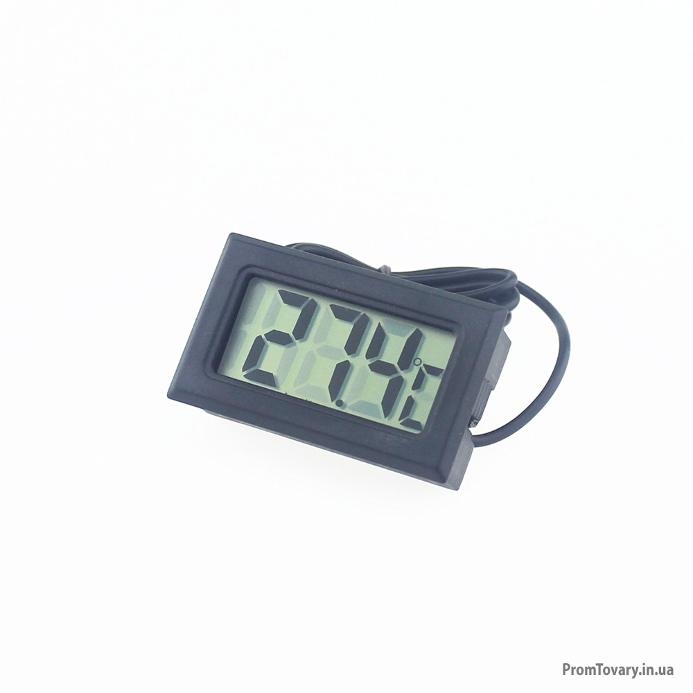 Електронний Термометр із виносним датчиком, довжина дроту 1 м, фото 1