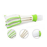 Щітка для чищення жалюзі, клавіатури, вентиляції автомобіля, фото 2