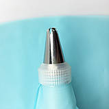 Кондитерський набір, мішок і 6 насадок із пластиковим перехідником, фото 8