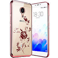 Силиконовый чехол beckberg breathe seria meizu m5c (rose) Силиконовый чехол Beckberg Breathe Seria