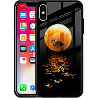 Накладка luminous glass case apple iphone x xs (moon) Накладка Luminous Glass Case Apple iPhone X /