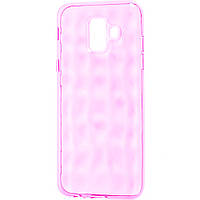 Силиконовый чехол Prism Case Samsung Galaxy A6 (2018) A600 (розовый)
