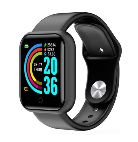 Смартгодинник i5 (Smart Watch) Розумний годинник Фітнес браслет Чорний