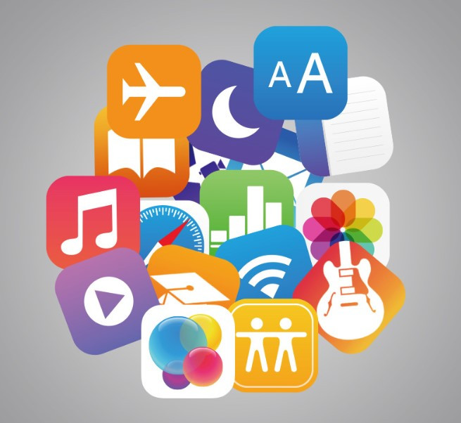 Набір вінілових наклейок стикерів Соцмережі Стикербомбінг на автотелефон ноутбук стіну 51 шт.