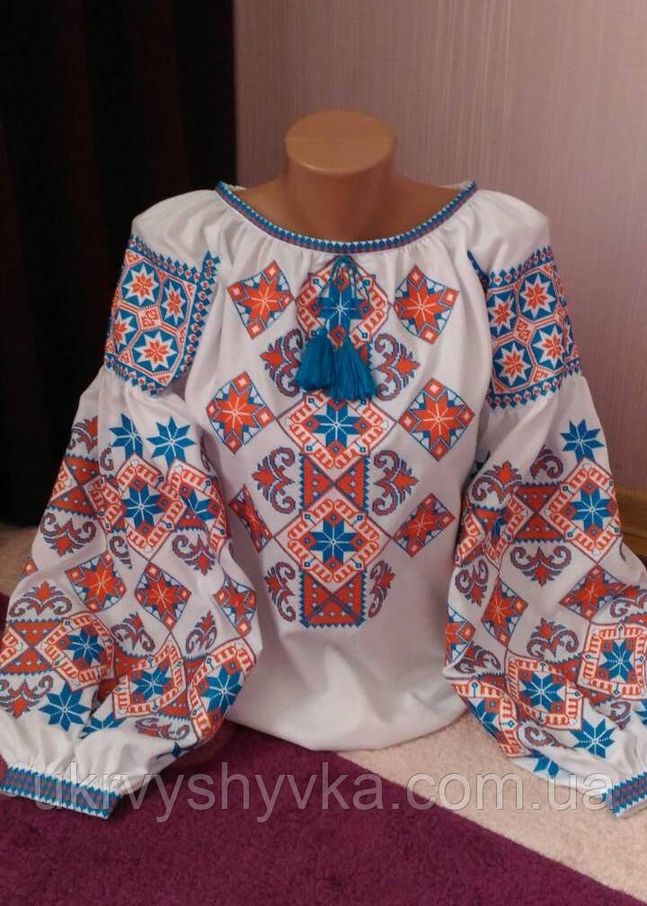 Вишиванка "Клара" кольорова, фото 1