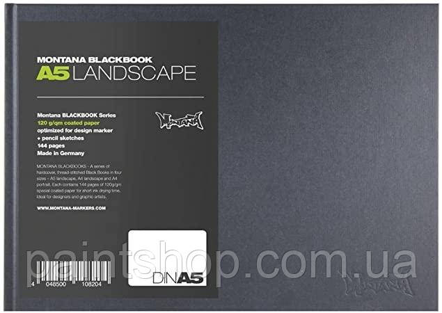 Скетчбук Montana Blackbook DIN A5 Landscape 15x21 см