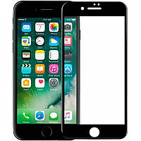 Защитное стекло 5D Ceramic для Apple iPhone 7 / 8 Black, стекло защитное 5Д на айфон 7, 8 черный