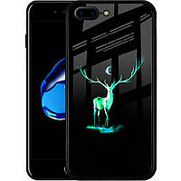 Накладка luminous glass case apple iphone 7 plus 8 plus (deer) Накладка Luminous Glass Case Apple i