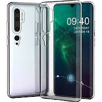 Силикон Virgin Case Xiaomi Mi Note 10 / Mi Note 10 Pro (прозрачный)