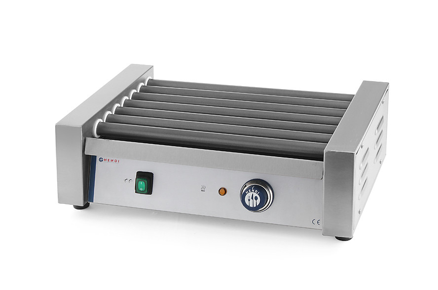 Гриль роликовий Хот-дог 7 роликів 52х32, 5х17, 5 см. Hendi, фото 1