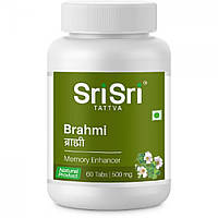Брахмі 60 таб Шрі Шрі Таттва, Brahmi Sri Sri Tattva, Брахми Шри Шри Таттва, поліпшує роботу мозку, укріплює