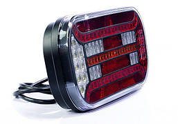 Світлодіодний ліхтар задній Fristom FT-610 L T LED DI 7-функцій, фото 5
