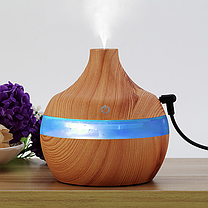 Зволожувач повітря Air Purifier KPY-25S | арома лампа з LED підсвічуванням 7 кольорів | очищувач повітря, фото 2