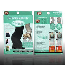 Білизна для корекції фігури California Beauty Slim N Lift | Стягуючі шорти з високою талією, розмір S, фото 3