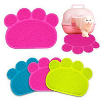Килимок для вихованця Paw Print Litter Mat | підстилка для домашніх тварин, фото 2