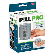 Органайзер для таблеток на 7 днів PILL PRO | таблетница | контейнер для таблеток, фото 3