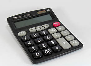 Калькулятор великий настільний Karuida KK 7800B для домашнього/професійного використання, фото 2