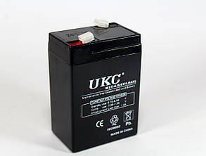 Герметичний кислотно-свинцевий акумулятор BATTERY RB 640 6 V 4 A UKC | акумуляторна батарея, фото 2