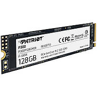 Накопичувач SSD M.2 2280 NVMe (PCIe 3.0 x4) 128GB Patriot P300 (P300P128GM28) R1600MBs W600MBs новий
