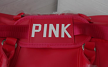 Сумка жіноча PINK ЧЕРВОНА | містка спортивна сумка Жіноча, фото 3