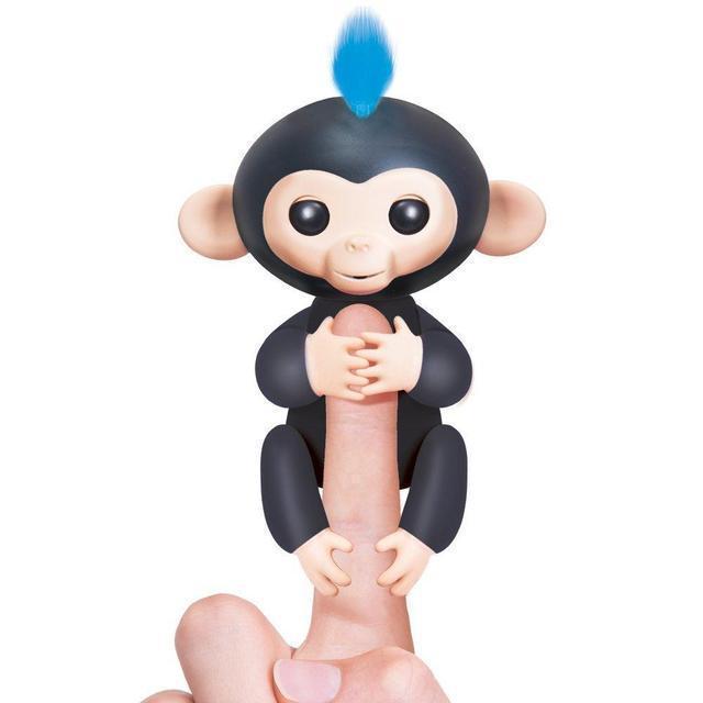 Інтерактивна ручна мавпочка Fingerlings Happy Monkey Bella ЧОРНИЙ
