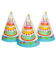 Паперові ковпачки "Тортик" (5шт.), Польща, висота - 15 см