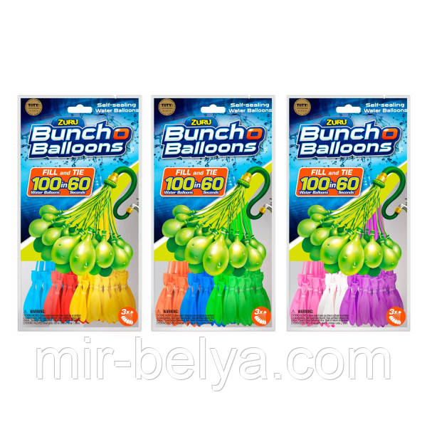 Водяні бомбочки Bunch O Balloons 185 кульок