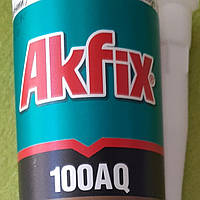 Силіконовий герметик акваріумний чорний Akfix 100AQ 280 мл