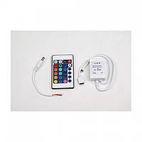 Пульт керування для світлодіодної стрічки RGB 12V (до 72W, IP20 2A)